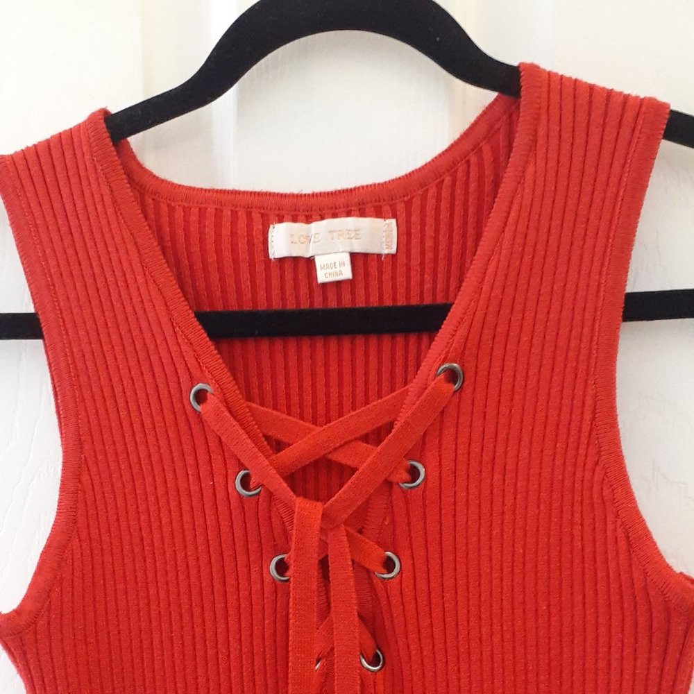 Red Summer  Dress